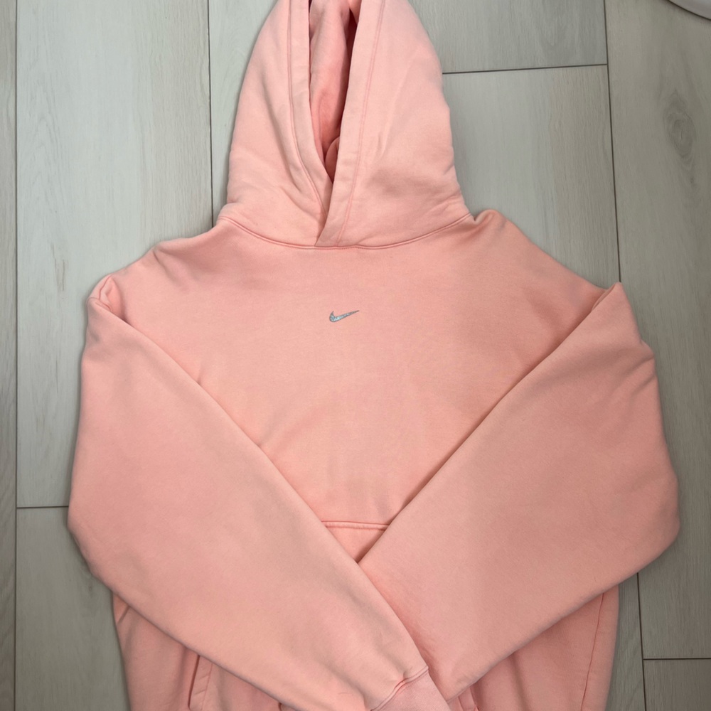 Pink Glitter Nike Sweatshirt